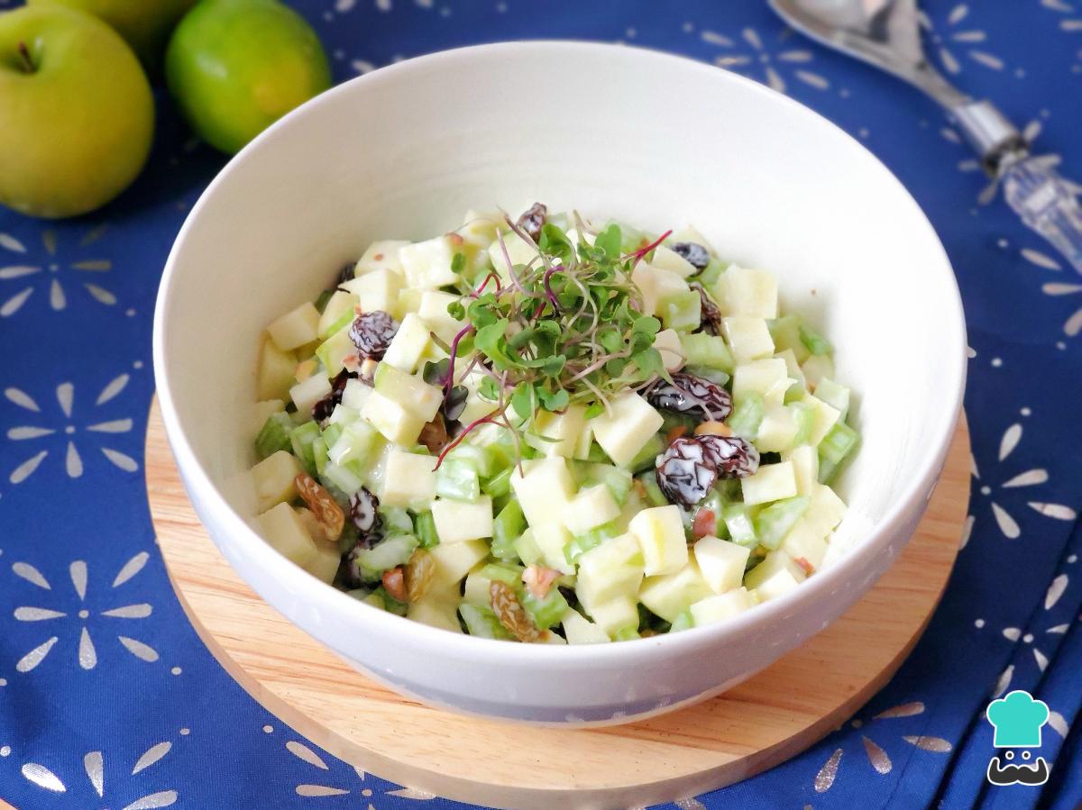 Receta de Ensalada de manzana y apio