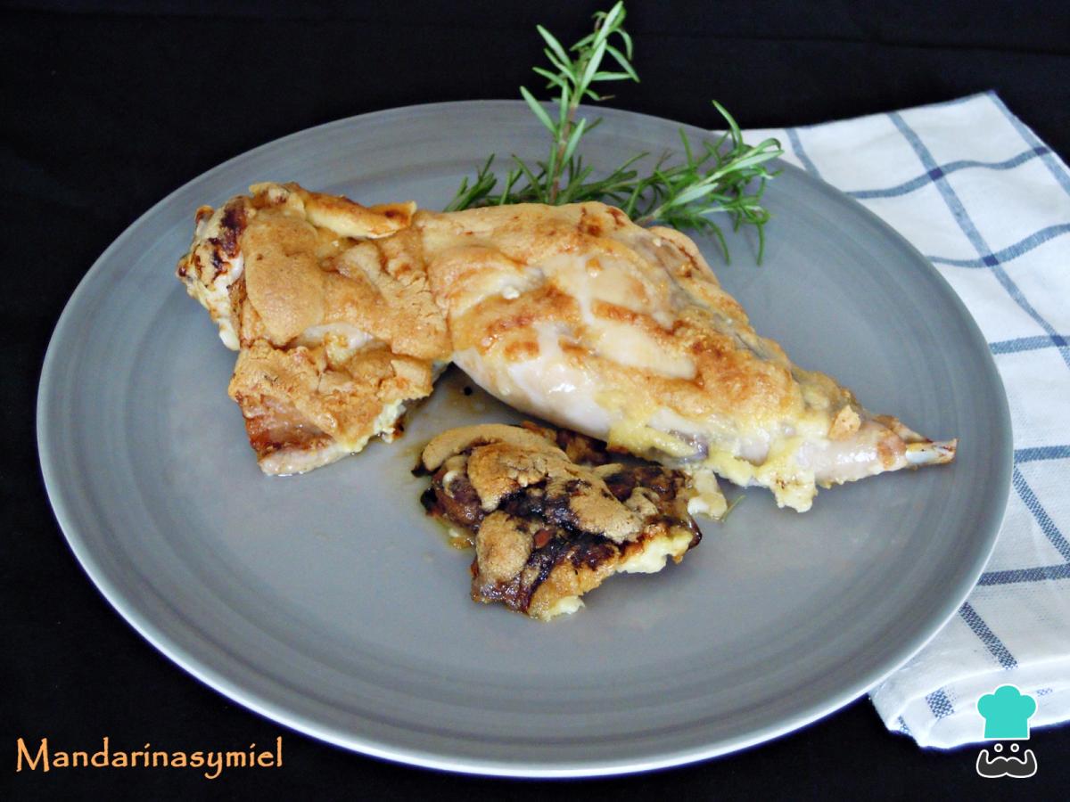 Receta de Conejo con alioli al horno