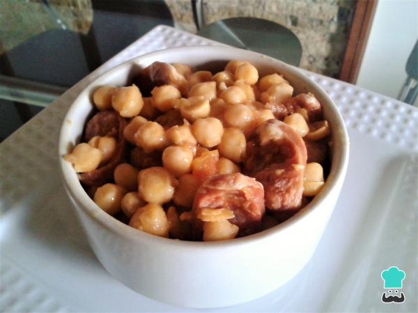 Receta de Garbanzos criollos