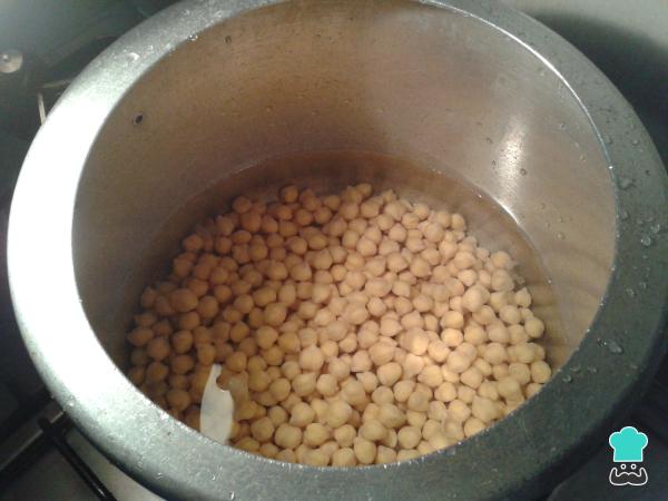 Receta de Garbanzos criollos - Paso 2