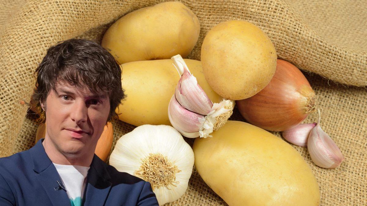 Jordi Cruz, chef, sobre conservar mejor las patatas: “La cebolla puede hacer que broten, el secreto para que duren más tiempo es el ajo”