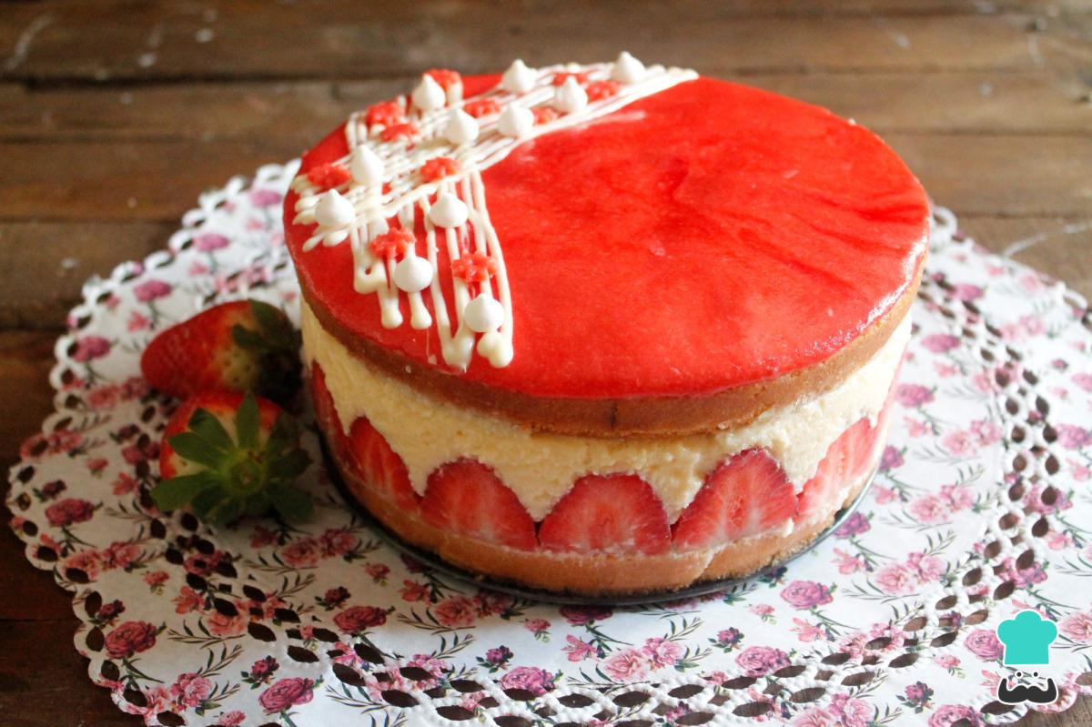 Receta de Tarta Fraisier