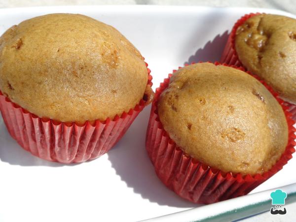 Receta de Cupcakes veganos de manzana