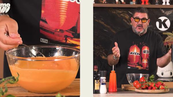 Dani García, chef: “El mejor gazpacho no se hace con agua ni pan, se hace con el agua natural del tomate maduro y un buen aceite de oliva virgen extra” - El truco de Dani García que cambia por completo el sabor del gazpacho