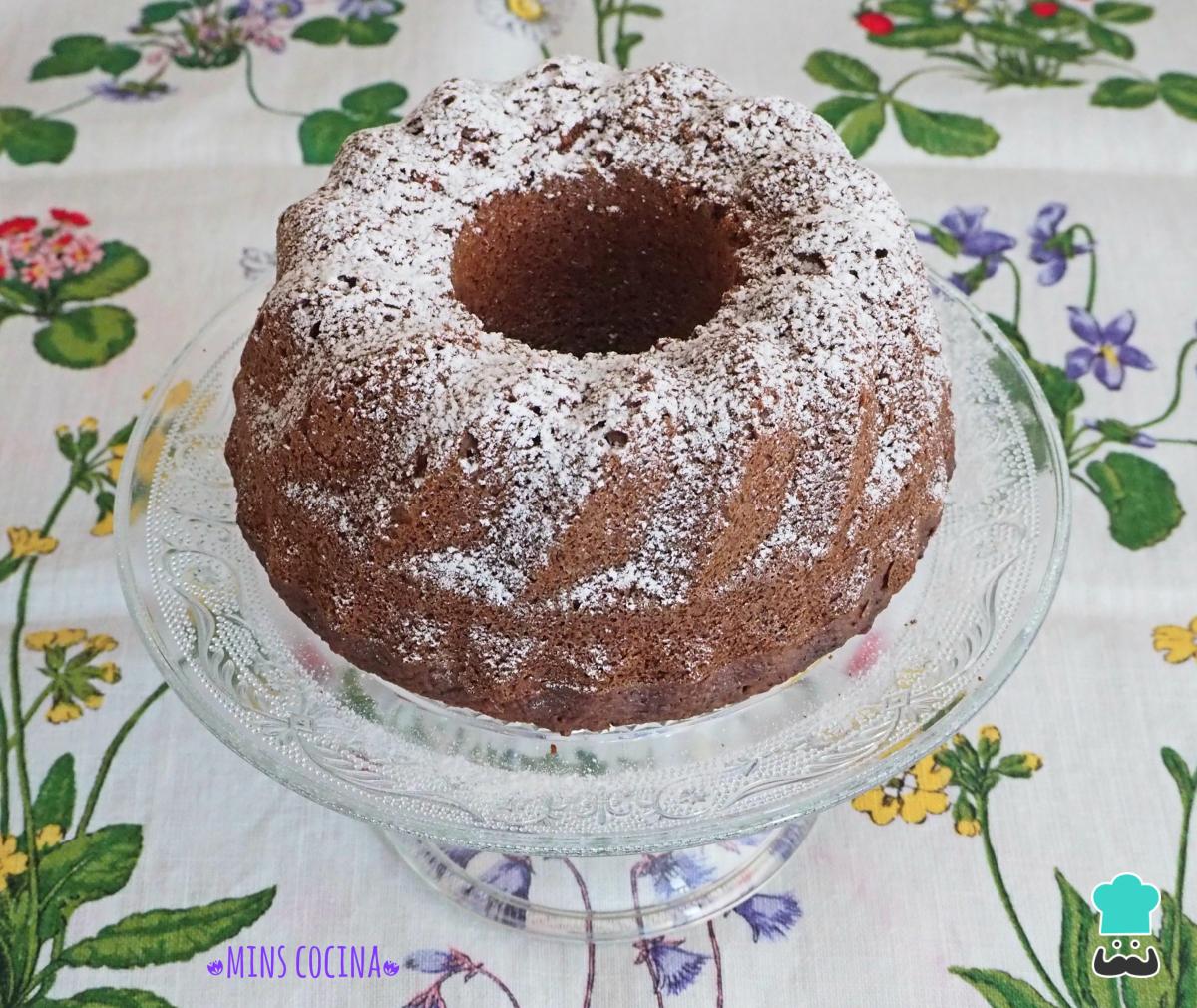 Receta de Bizcocho de chocolate y remolacha