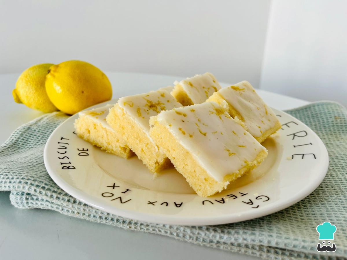 Receta de Lemonies o brownies de limón