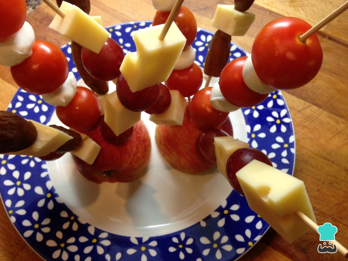 Receta de Pinchos fáciles para fiestas