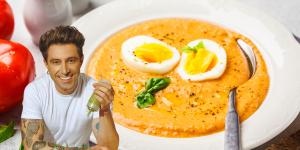 Roberto Bosquet, cocinero: “El mejor salmorejo sin pan y alto en proteínas se hace con 1 kg de tomates, 2 ajos y 3 huevos”