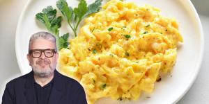Alberto Chicote, chef: “Para que los huevos revueltos queden más cremosos, no añadas leche, sino una yema extra y pon la sal al final”