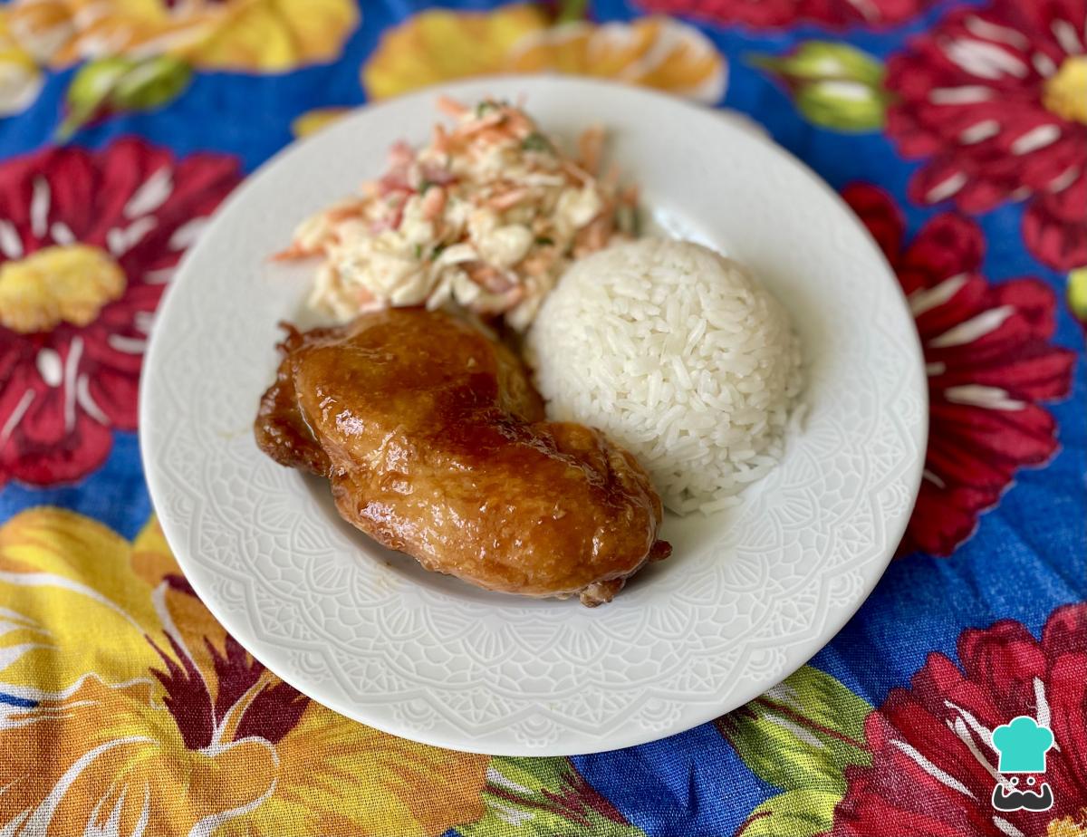Receta de Pollo en salsa negra