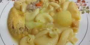 Receta de Sopa de galets catalana