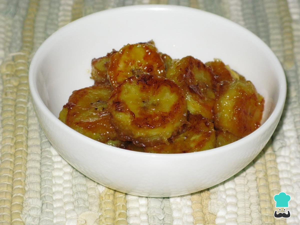 Receta de Cambures dulces