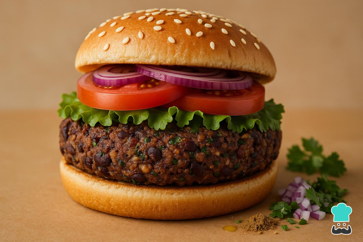 Receta de Hamburguesa de frijoles
