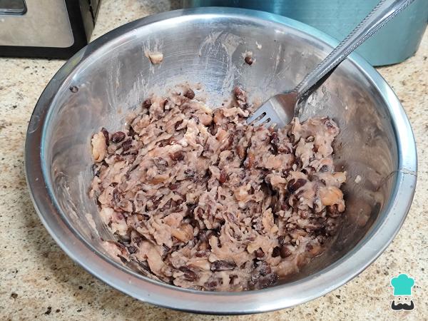 Receta de Hamburguesa de frijoles - Paso 1