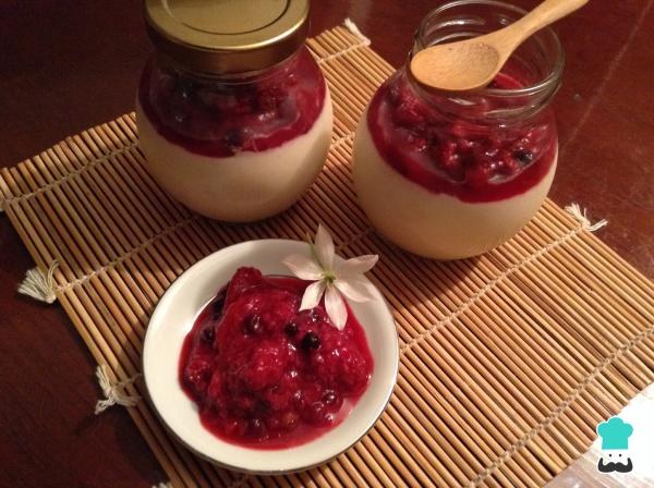 Receta de Panna cotta de queso - Paso 8