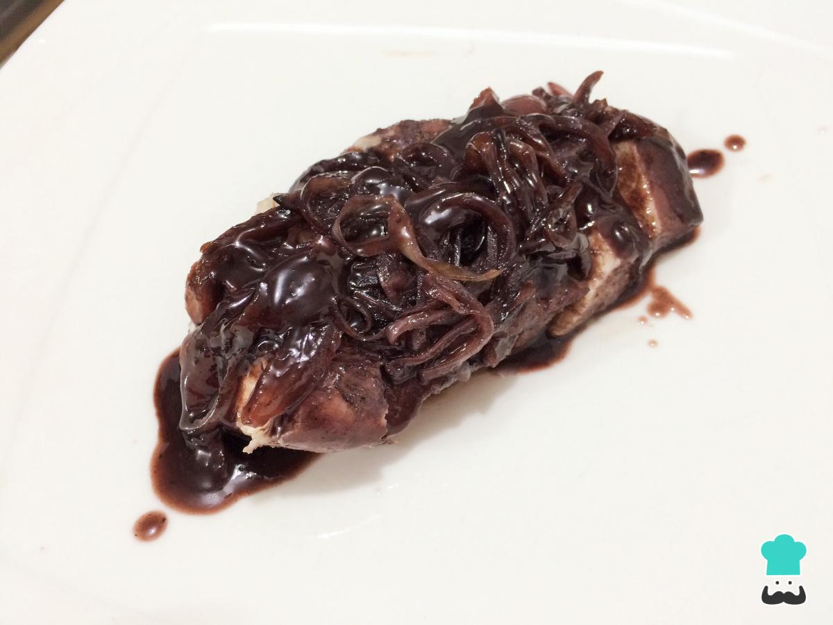 Receta de Pollo al vino tinto