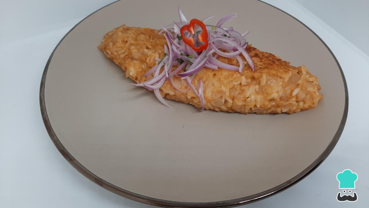 Receta de Tacu tacu de frejoles