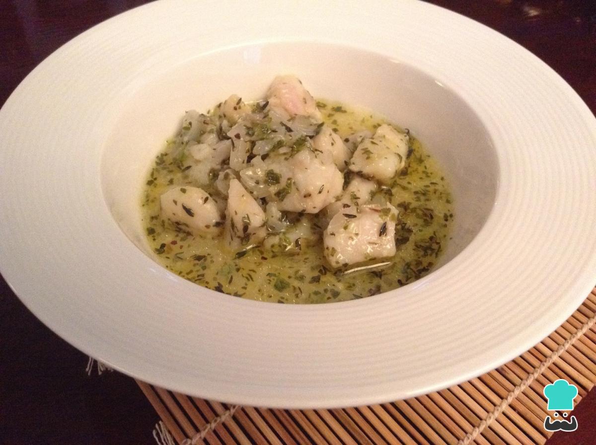 Receta de Bacalao en escabeche