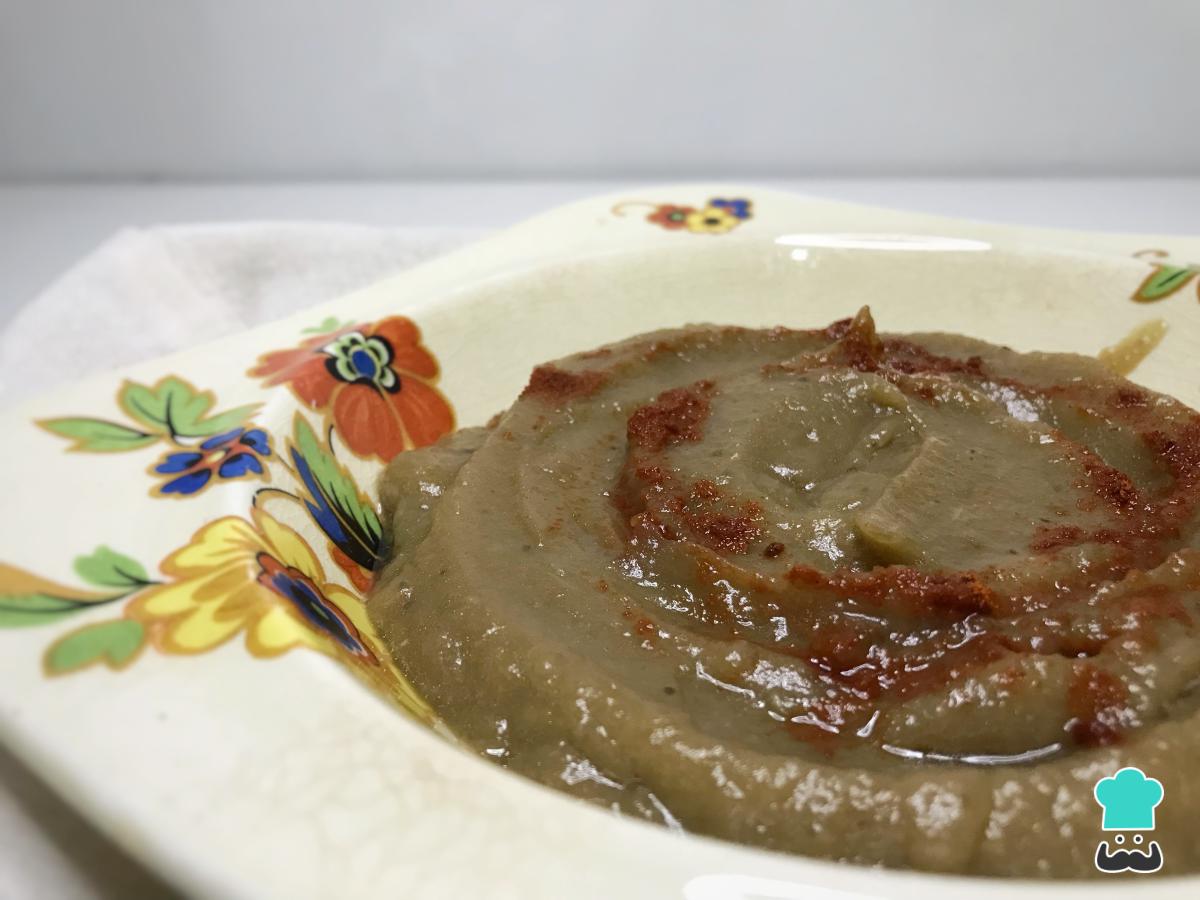 Receta de Mutabal libanés