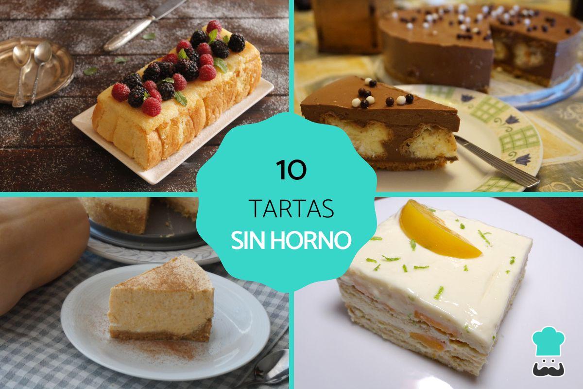 Tartas sin horno