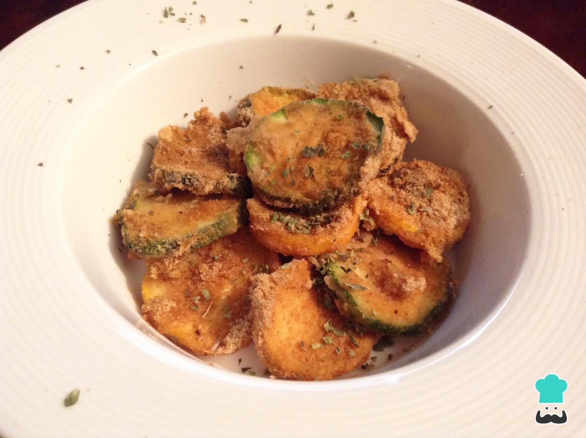 Receta de Chips de calabacín al horno