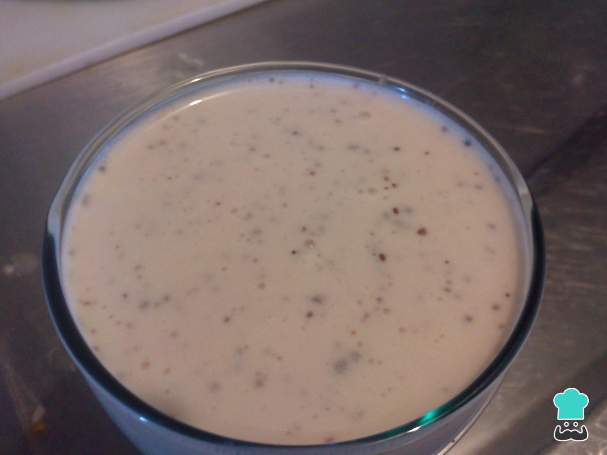 Horchata de arroz y leche