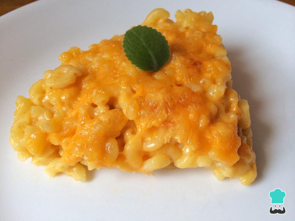 Receta de Macarrones con queso estilo americano