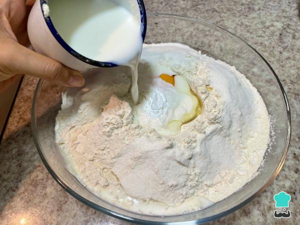 Receta de Arepas andinas - Paso 1