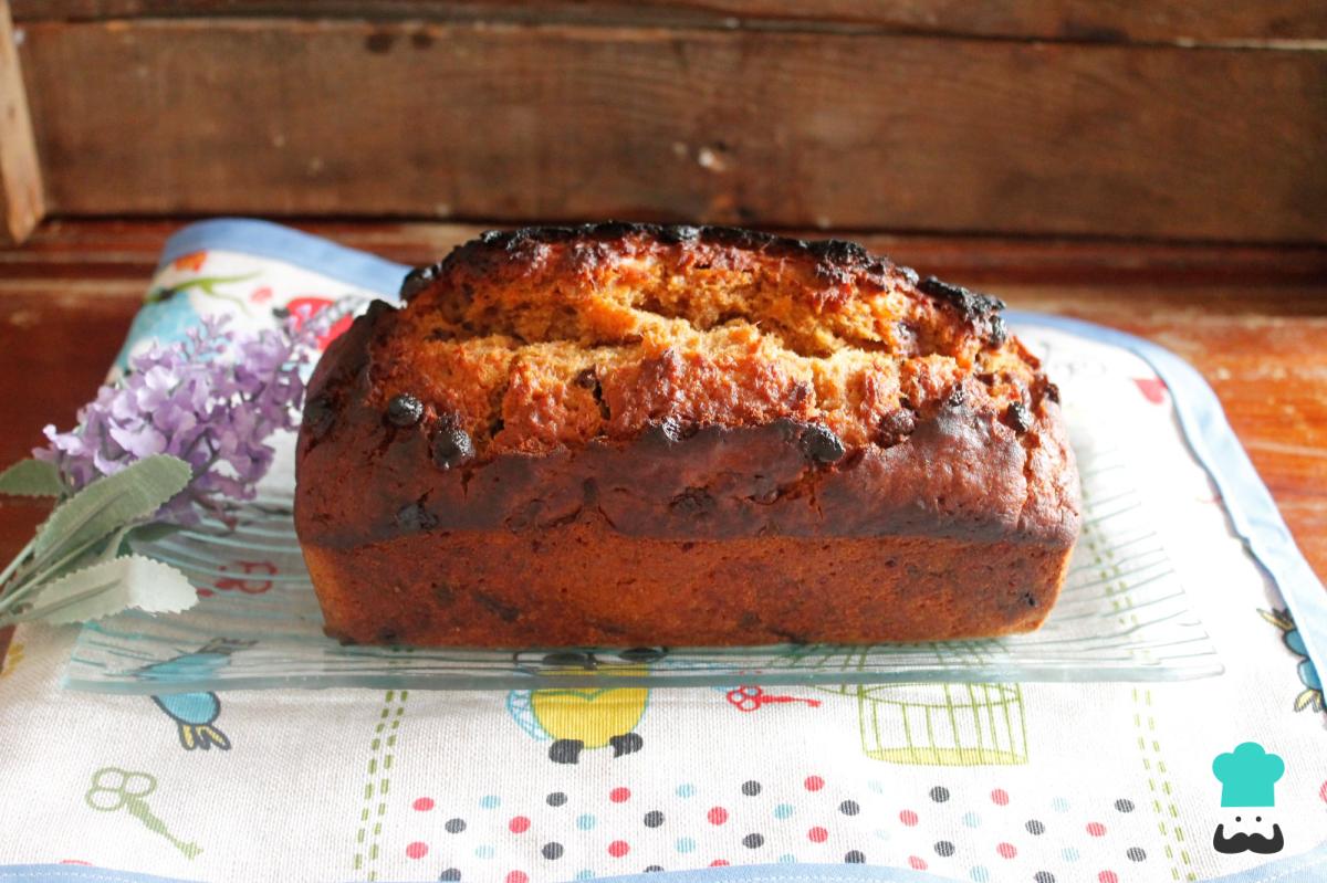 Receta de Budín de banana sin huevo