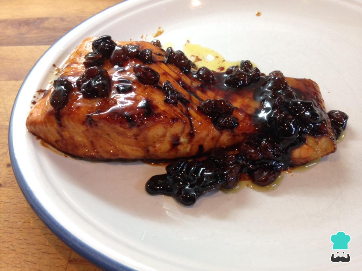 Receta de Salmón a la miel