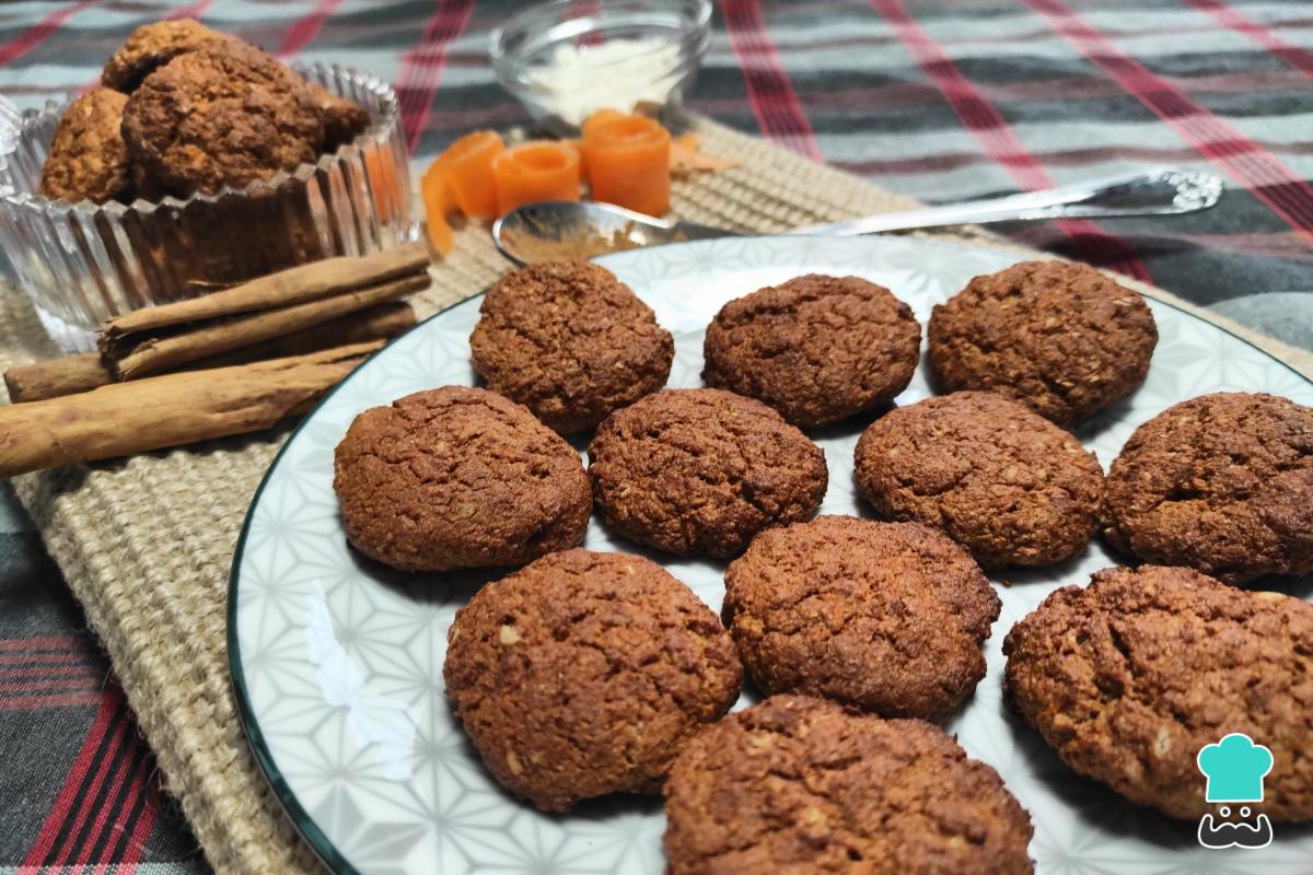 Receta de Galletas de avena y zanahoria