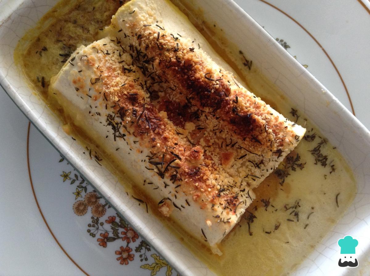 Receta de Canelones de carne de cocido