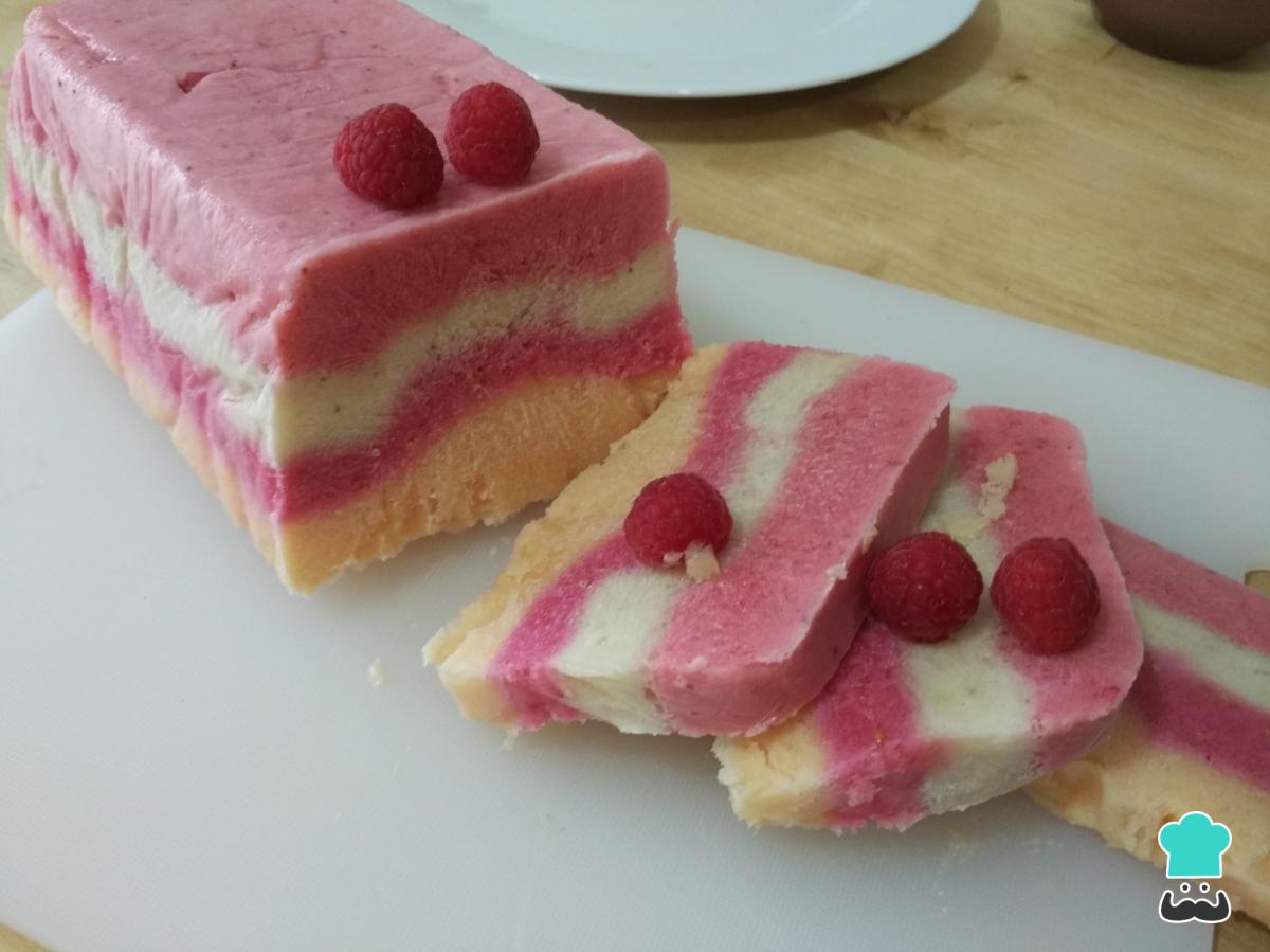 Receta de Tarta helada de yogur