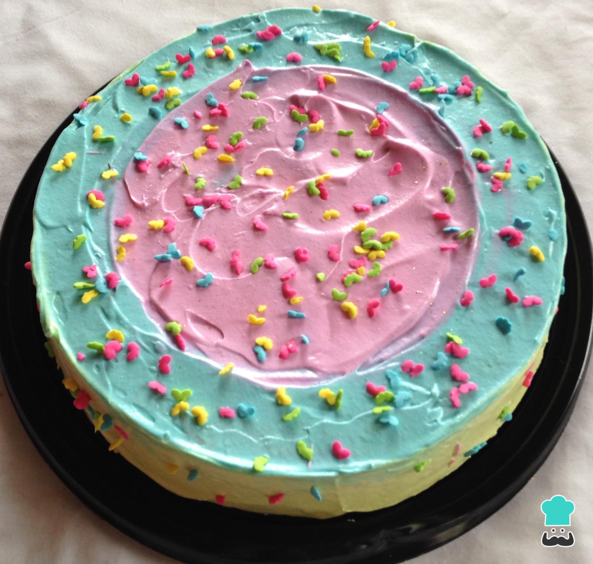 Receta de Bizcocho esponjoso sin levadura