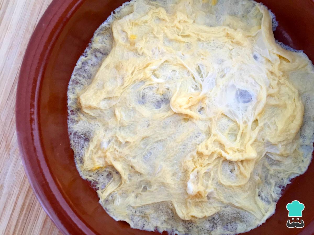 Receta de Omelette al microondas