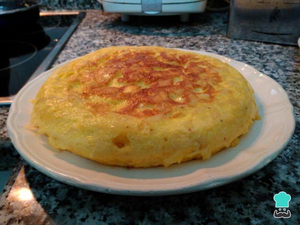 Receta de Tortilla de pavo y queso