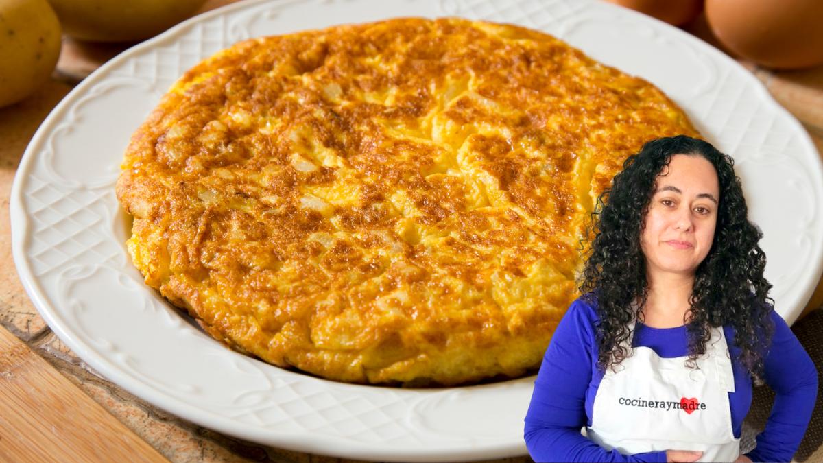 Rosa González, madre cocinera: “La mejor tortilla de patatas para verano se prepara en dos capas y se rellena con mayonesa, atún, lechuga y tomate”
