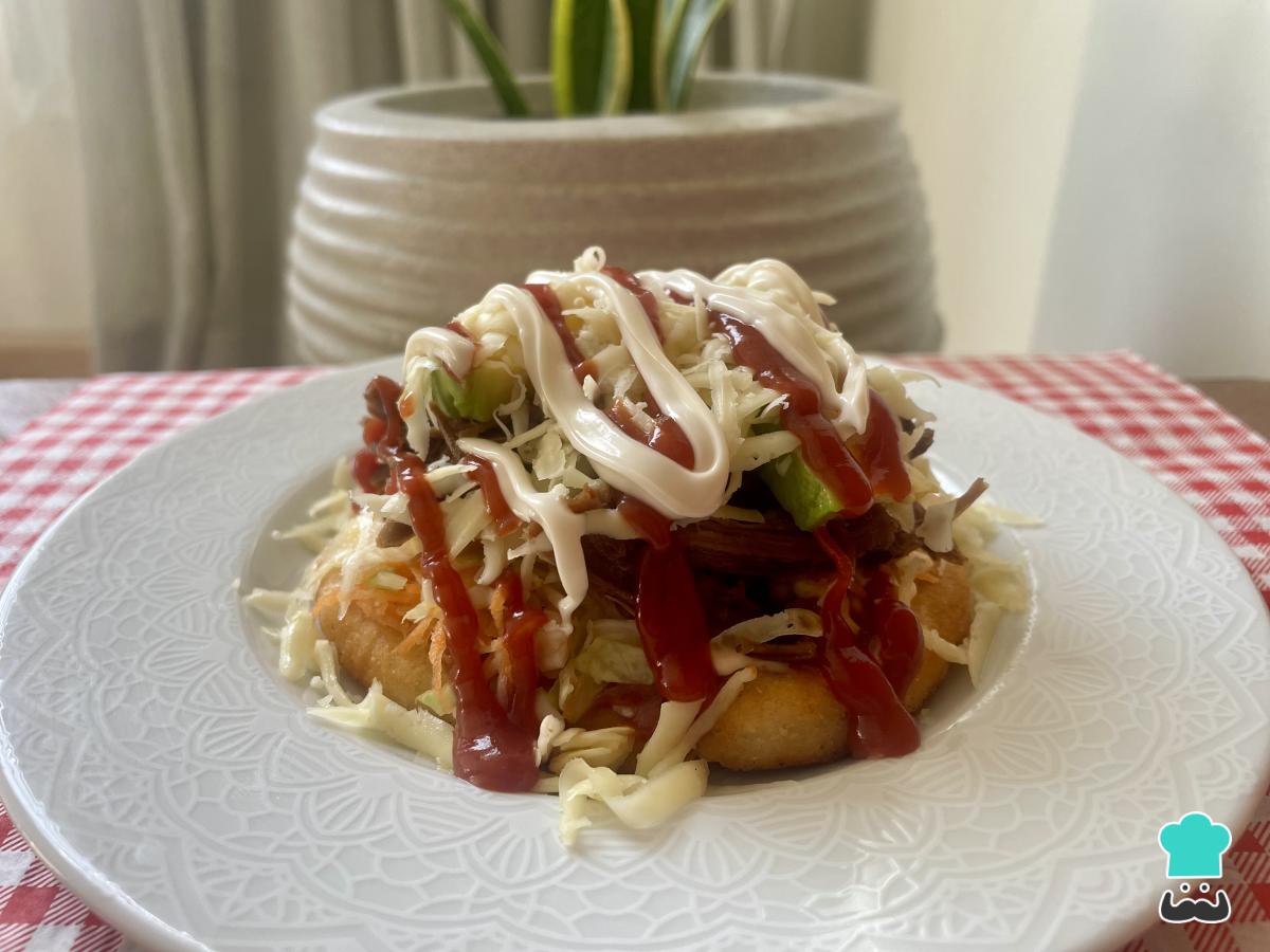 Receta de Arepa cabimera