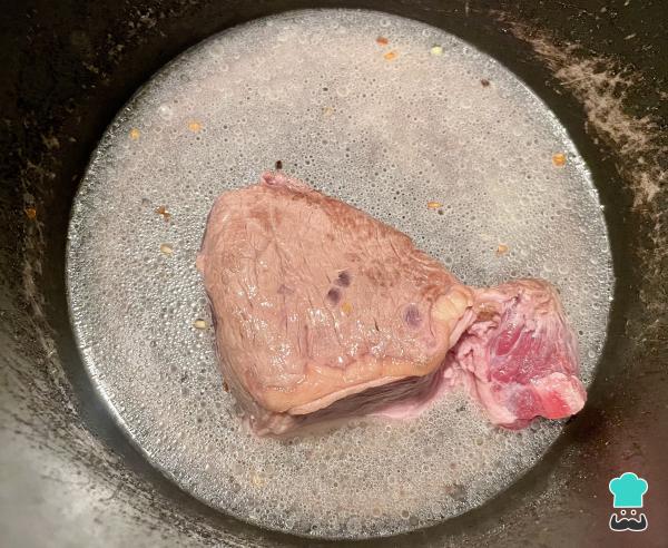Receta de Arepa cabimera - Paso 1