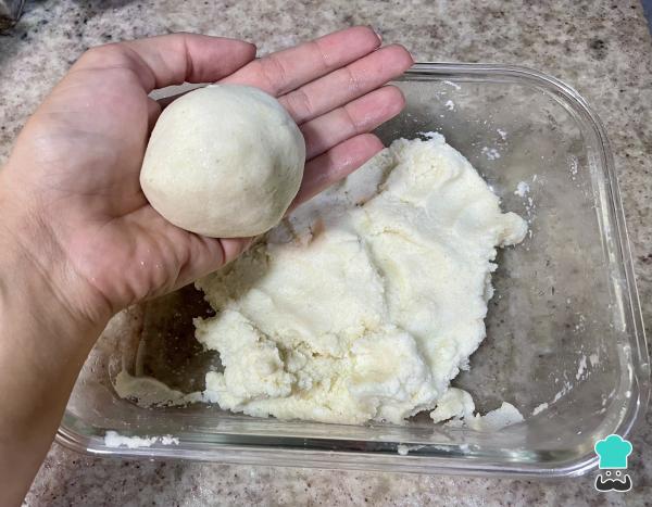 Receta de Arepa cabimera - Paso 7