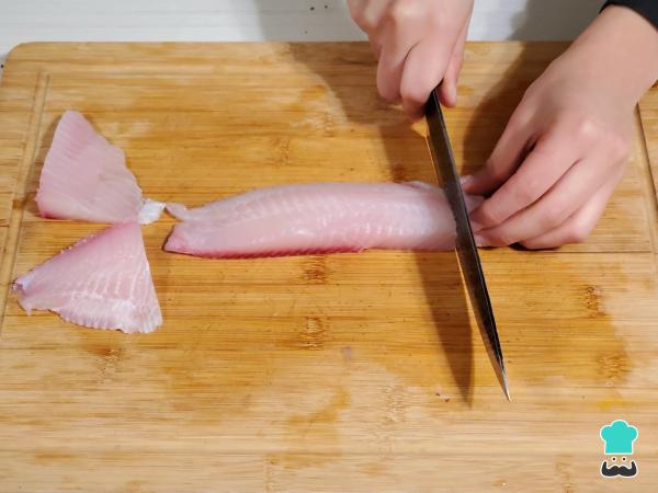 Receta de Ceviche de lenguado - Paso 1