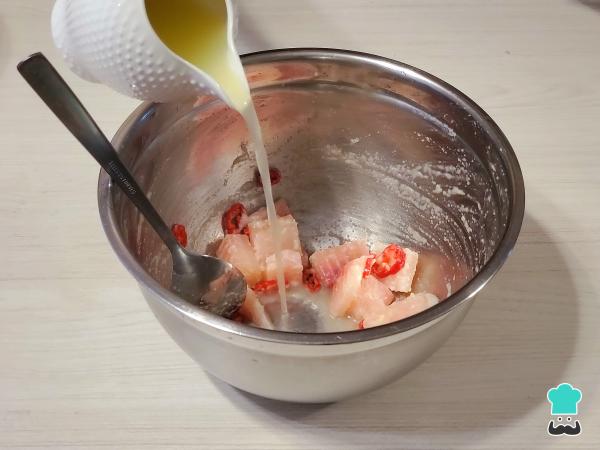 Receta de Ceviche de lenguado - Paso 5