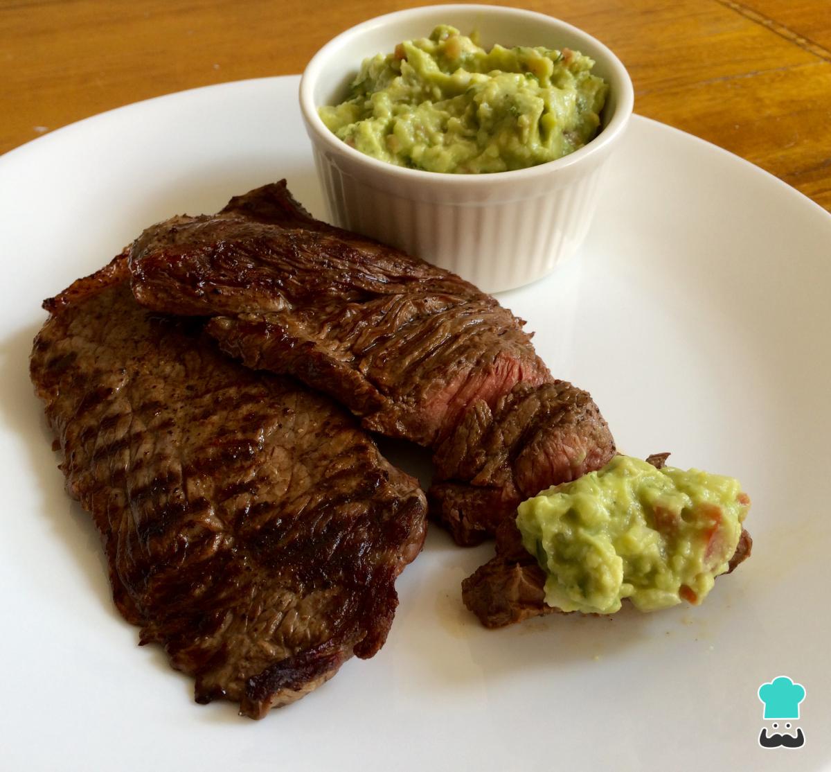 Receta de Punta de anca a la parrilla