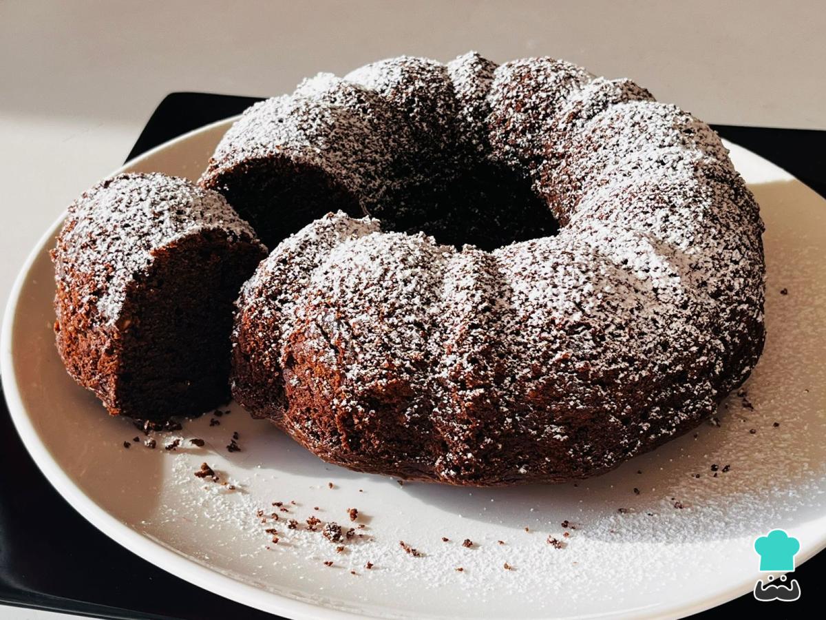 Receta de Bizcocho de castañas de cajú y chocolate