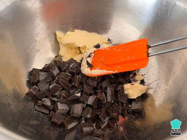 Receta de Bizcocho de castañas de cajú y chocolate - Paso 4