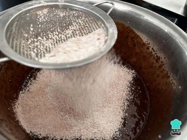 Receta de Bizcocho de castañas de cajú y chocolate - Paso 8