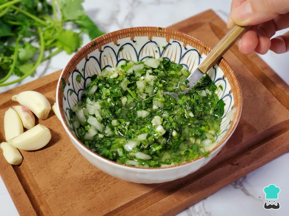 Receta de Chimichurri colombiano