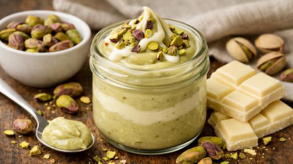 Receta de Crema de pistacho y chocolate blanco - Paso 6