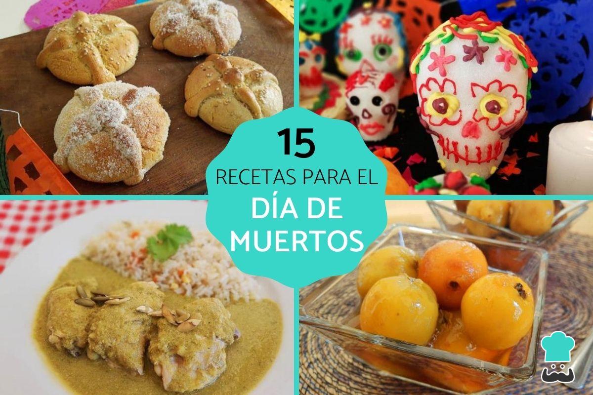 Comidas típicas del Día de Muertos