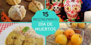 Comidas típicas del Día de Muertos